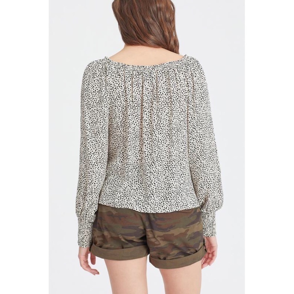 Sanctuary Sunshine Blouse Teeny Spots Size Small - Picture 2 of 15